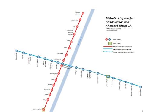 Ahmedabad Metro Map, Ahmedabad Metro Stations Name, Time Table ...