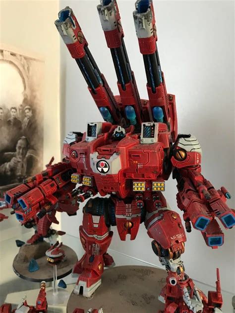 Farsight Enclaves Supremacy Armour - Tau40K | Warhammer 40k artwork ...