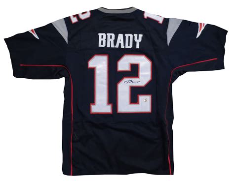 Tom Brady Autographed Patriots Jersey from Powers Autograhs