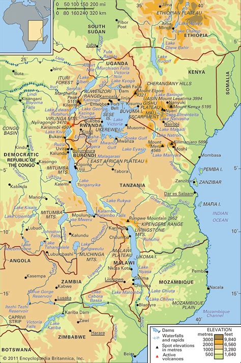 East African lakes | Map, Ecosystem, Wildlife, & Conservation | Britannica