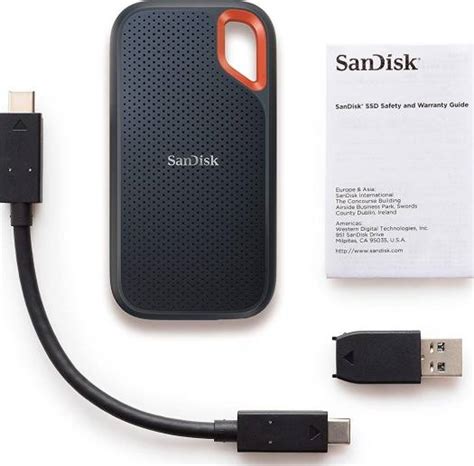 SanDisk 2TB Extreme Portable SSD - Up to 1050MB/s - USB-C, USB 3.2 Gen ...