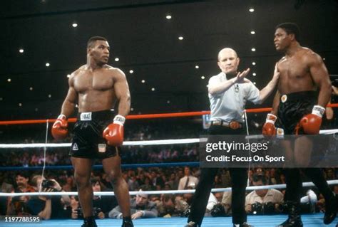 Mike Tyson Vs Trevor Berbick Photos and Premium High Res Pictures ...