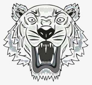 Kenzo Tiger Logo Png, Transparent Png - kindpng