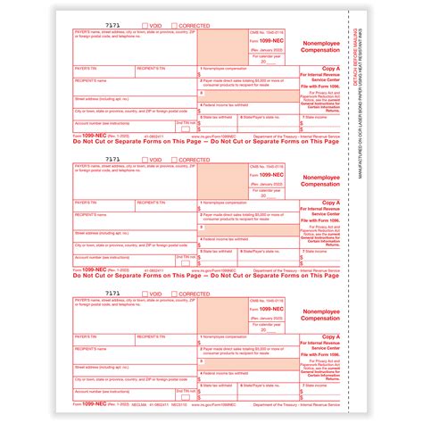 Free Fillable Form 1099 Nec - Printable Form, Templates and Letter