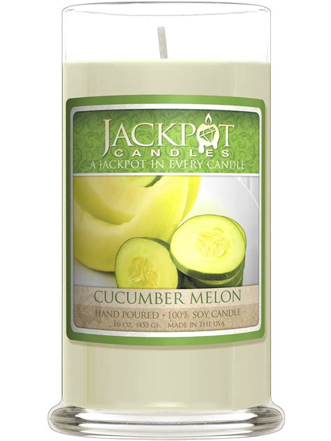 Cucumber Melon Candle with Ring Inside (Surprise Jewelry Valued at $15 ...