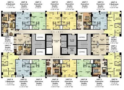 Greenbelt Hamilton - Megaworld Makati Condo | Hotel floor plan, Condo ...