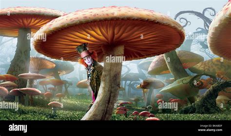 Alice In Wonderland Mushroom Scene