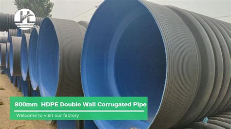 Large Diameter Corrugated Drainage Pipe For Culvert Tube Slide - Buy ...