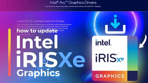 How to update Intel iRIS Xe Graphics Driver - YouTube