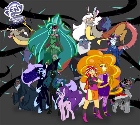 MLP:FiM Known Villains 3-5-17 by RandytheAlicorn on DeviantArt