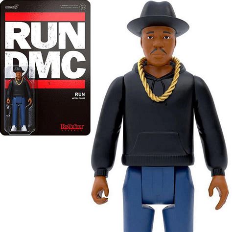 Run DMC Joseph Run Simmons Hip Hop Icon Legend ReAction Figure Super7 ...