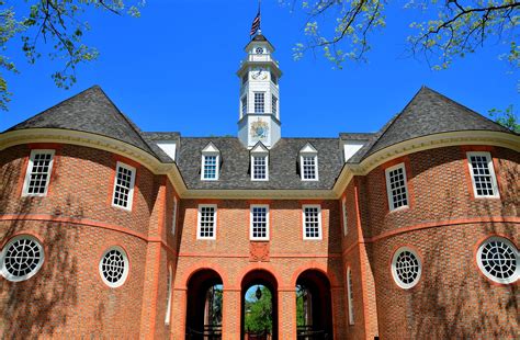 Reconstructed First Williamsburg Capitol in Colonial Williamsburg ...