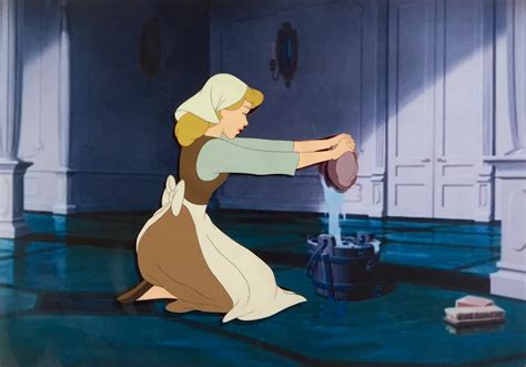 Animation Collection: Original Production Animation Cel of Cinderella ...