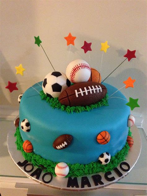 Sports Birthday Cakes Sport Cake Netes Custom Cake Design Pinterest ...