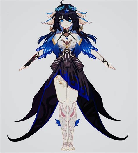 Hydro Archon? in 2022 | Magical girl outfit, Character design, Cute ...