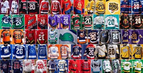 Ranking NHL Retro Reverse Jerseys