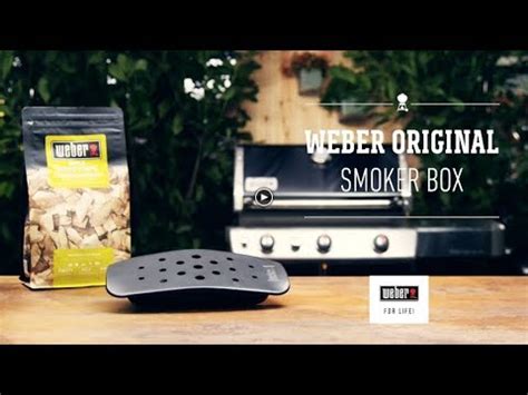 Weber Original Smoker Box - YouTube