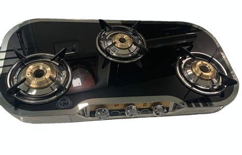 3 Burner Gas Stove, Stainless Steel, Automatic at Rs 3250 in Indore ...