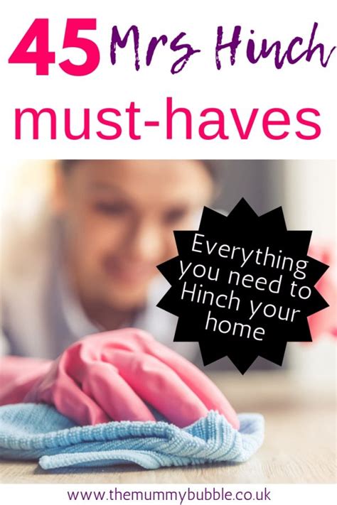 Mrs Hinch must-haves for cleaning - The Mummy Bubble