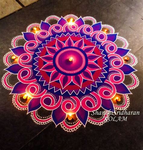 latest rangoli designs - ShaadiWish