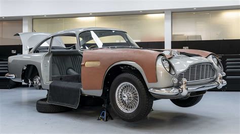 Aston Martin Goldfinger DB5 Continuation Series Now In Production