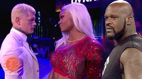 The Cody Rhodes, Jade Cargill, & Shaq Promo Segment from AEW Dynamite ...