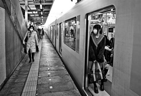 “Everyday Train Life:” Daily Life Of Japan In Black And White ...