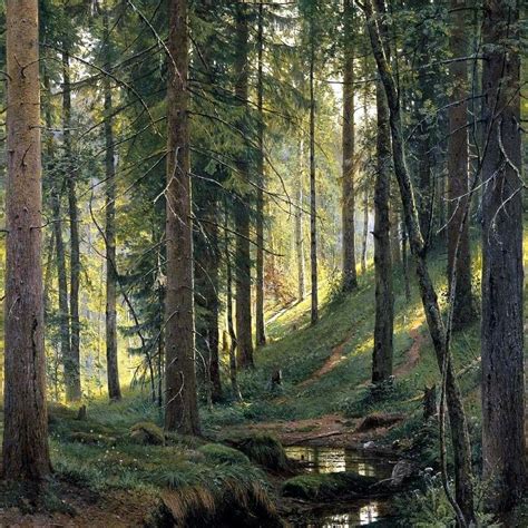 Ivan Shishkin | Scenery, Beautiful nature, Beautiful forest