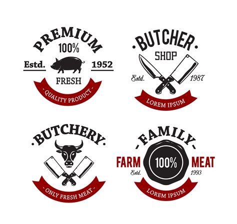 Vintage Butcher Logo