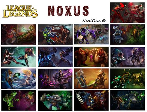 Noxus - Champions by NealOne on DeviantArt