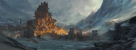 ArtStation - Ice Wind Dale Ten Town