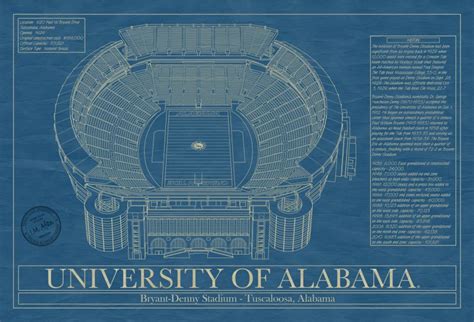 University of Alabama Archives - Stadium Blueprint Company