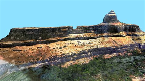 Daulatabad, Devgiri or Deogiri Fort - Buy Royalty Free 3D model by ...