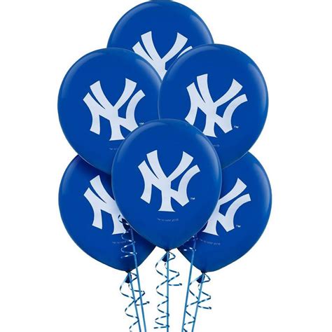 New York Yankees Balloons 6ct | Party City