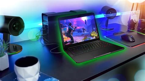 Building A Gaming Setup w/ Razer Blade Stealth + Core V2! - YouTube