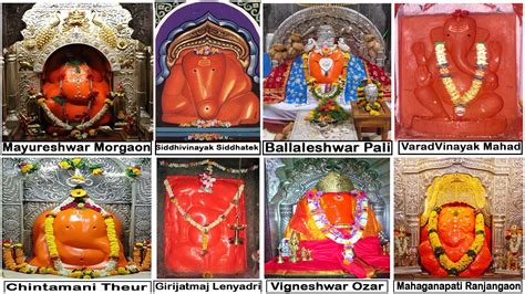 Ashtavinayak Temples List - History, Timings, Significance 2024