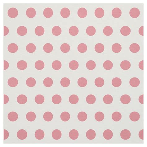 Pink and White Polka Dot Craft Fabric | Fabric crafts, Fabric squares ...