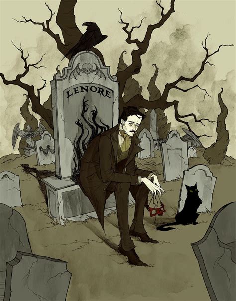 Edgar Allan Poe by AbigailLarson on DeviantArt