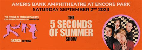 5 Seconds of Summer Tickets | 2nd September | Ameris Bank Amphitheatre ...