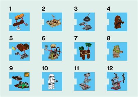 View LEGO® instruction 75097 Star Wars Advent Calendar - LEGO ...