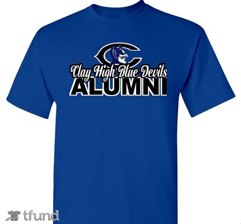 Clay High School Alumni T-Shirt | School tshirt designs, T shirt ...