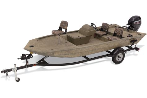 GRIZZLY 1754 SC - TRACKER Welded Jon Boat