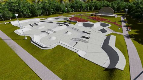 Sample concrete skatepark 143695 - Exemplary Skateparks - Design and ...