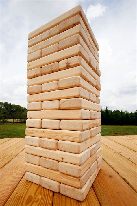 Engraved Giant Tower - Etsy | Giant jenga, Jenga, Wood block game