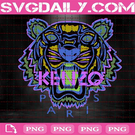 Tiger Kenzo Paris Png - Daily Free Premium Svg Files