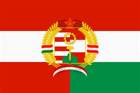 The flag for the Austrian-Hungarian Socialist Republic, inspired by the ...