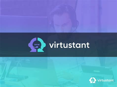 Virtustant Logo design - virtual assistant logo by Jishan - Branding ...