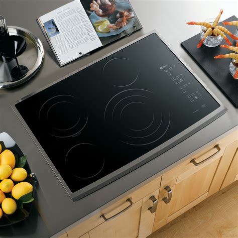 GE Profile Series PP945SMSS 30" Built-In Electric Cooktop - Stainless Steel