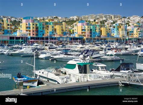 Portugal, The Algarve, Albufeira Marina Stock Photo - Alamy