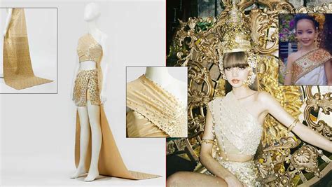 Lisa Manoban's Thai Outfit on LALISA Was Hand-Embroidered And ...